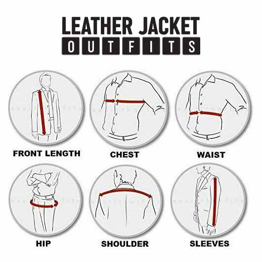 Leather Blazer For Mens Size Guide