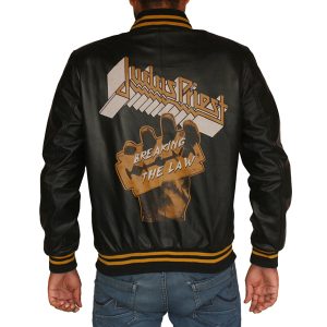 Judas Priest Leather Jacket For Mens