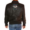 Mens Good Times Leather Jacket With Shirt Collar