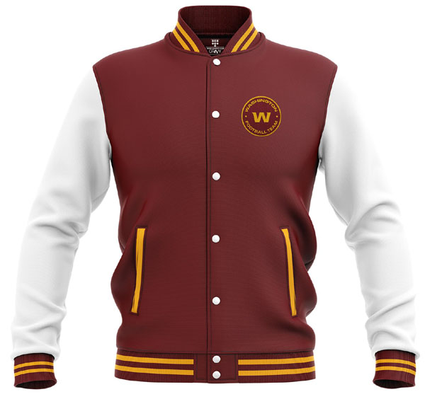 washington football team letterman varsity jacket