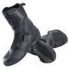 Black Breathable Sports Style Leather Motorcycle Boots