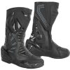 Black Genuine Cow hide Leather Motorbike Touring Boot