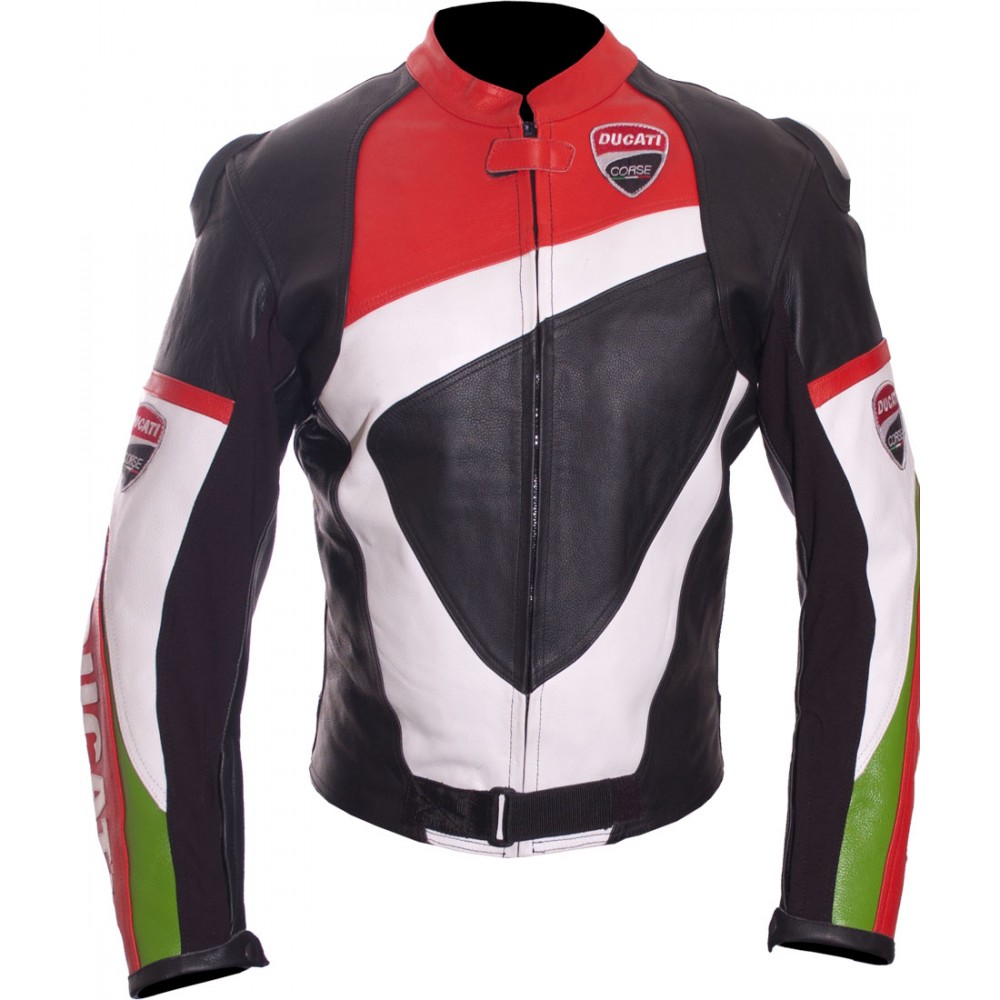 Ducati Corse Biker Leather Jacket