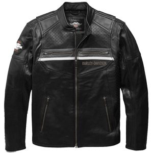 Harley Davidson Mens Liano Perforated Jacket
