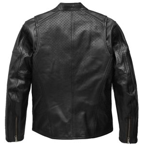 Harley Davidson Mens Liano Perforated Jacket Back