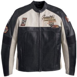 Harley Davidson Mens Regulator Perforated Leather Jacket