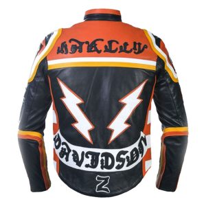 Harley Davidson and The Marlboro Man Leather Jacket back