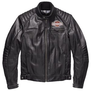 Mens Harley Davidson Legend Leather Moto Jacket