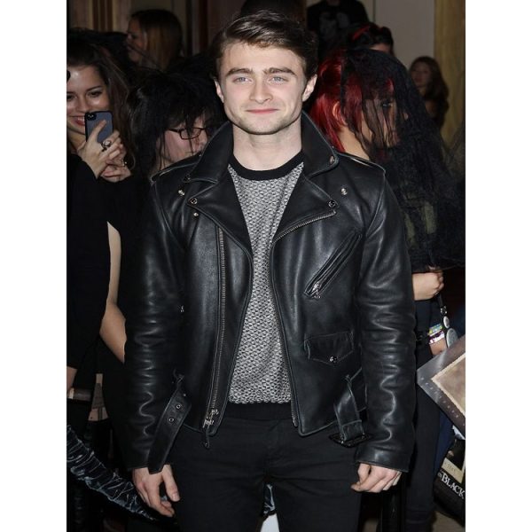 Daniel Radcliffe Biker Leather Jacket