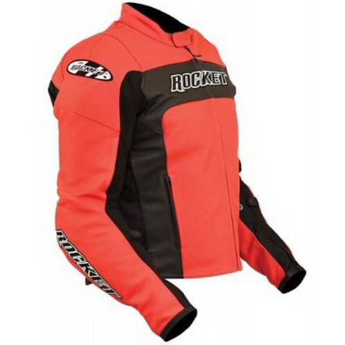 Red Honda Joe Biker Leather Jacket