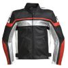 Silver Strap Motorcycle Leather Jacket
