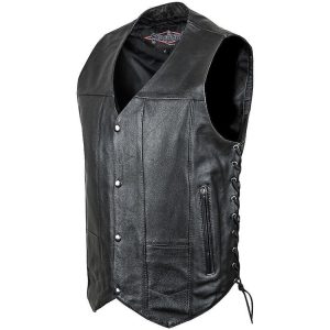The 2nd Amendment Leather Motorcycle Vest