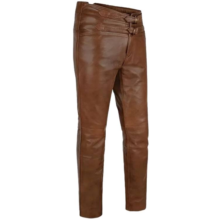 jim morrison brown leather pants