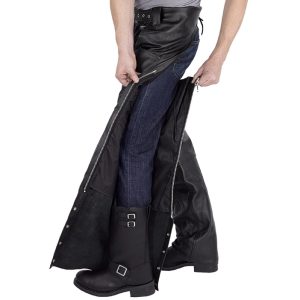 mens leather motorcycle chaps