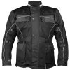 Black Cool Rider Motorcycle Mesh Jacket