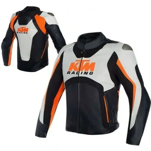 KTM Motorcycle Racing Leather Jacket