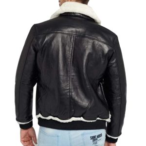 fur leather jacket