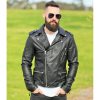 mens leather jacket australia