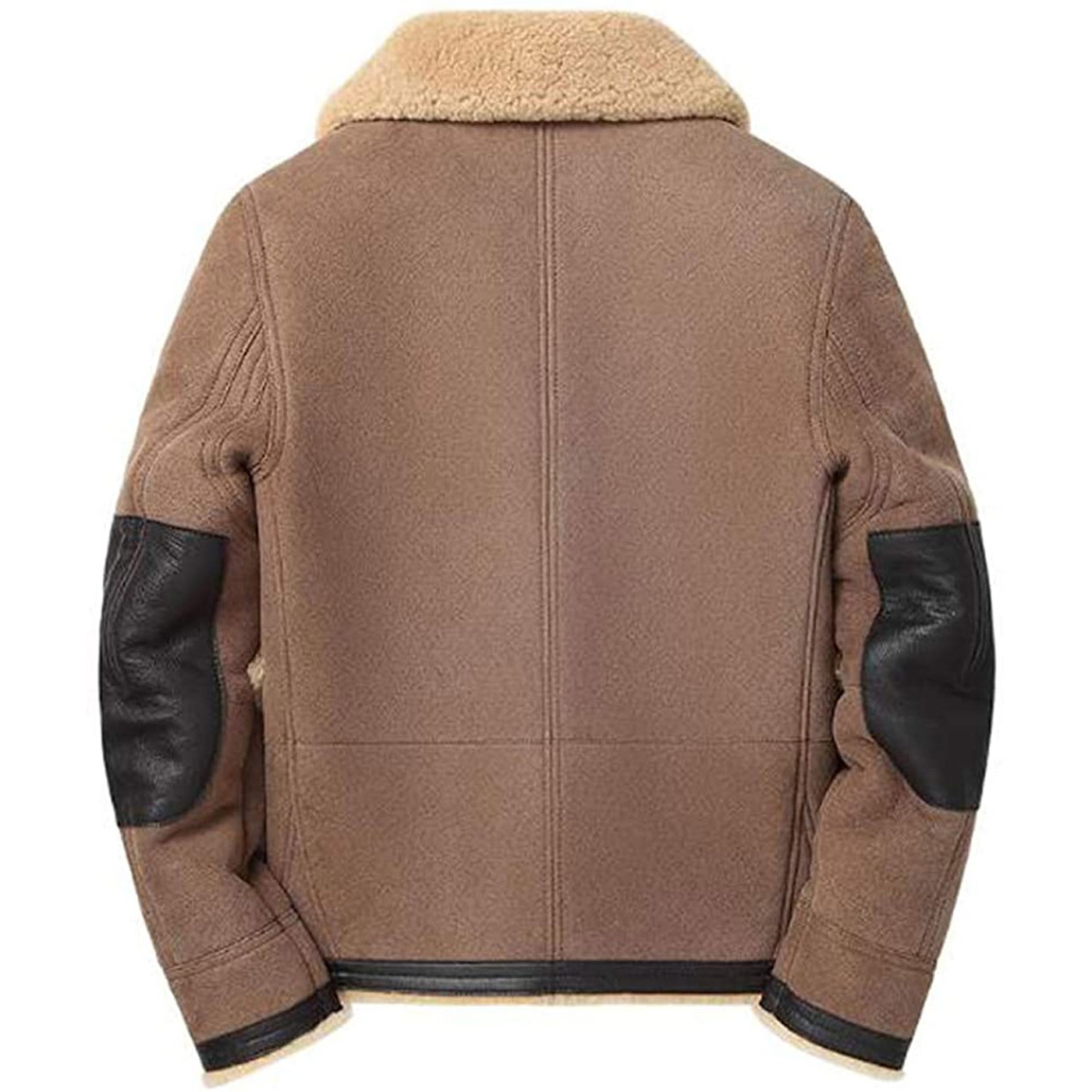 Men's B3 Faux Fur Leather Jacket