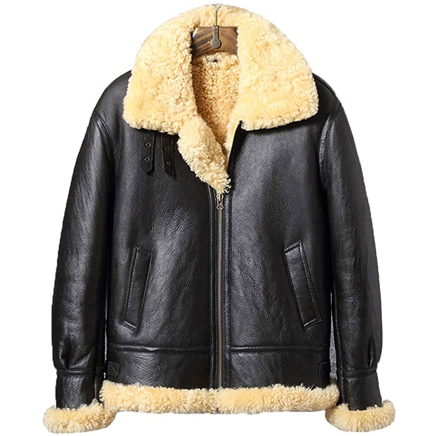 Mens Sheepskin B3 Leather Jacket