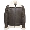 Schott Aviator Shearling Leather Jacket