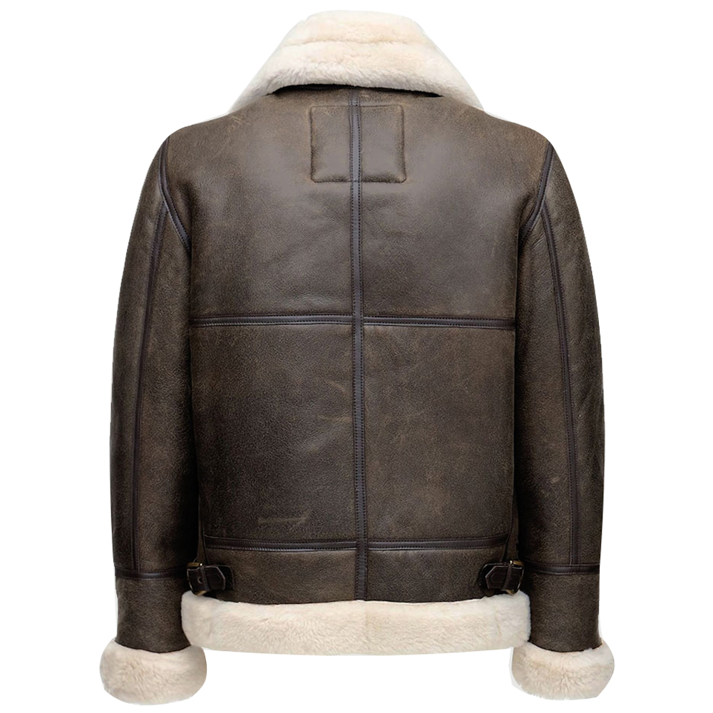 Shearling Aviator Jacket for Sale